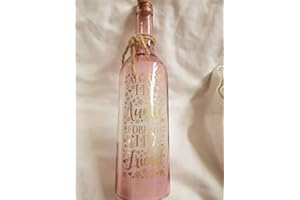 BATHTIME BAKERY Always my Auntie forever my Friend light up bottle (batteries not included) approx 28x7.5cms
