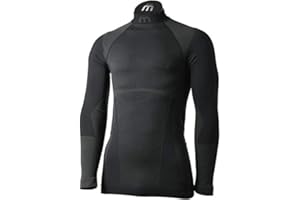 MICO - Maglia Uomo Intimo Collo Alto Underwear Warm Control - Nero