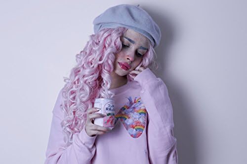 Unicorn Heart Pink Oversized Sweater