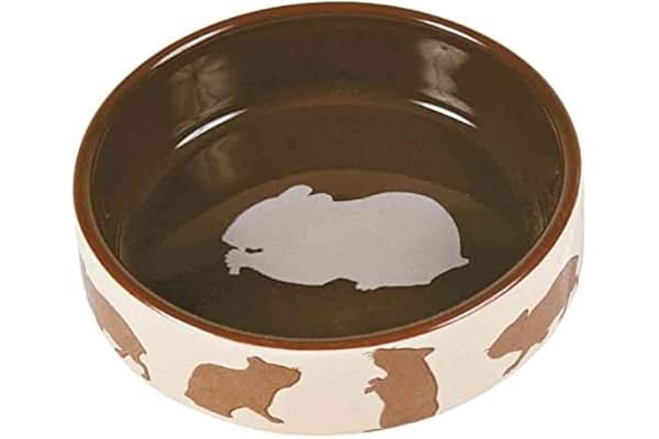 TRIXIE TX-60733 Bol en céramique pour Lapin 250 ML 11 cm [April 21, 2023, couleur aléatoire (bleu, rouge, vert, gris)