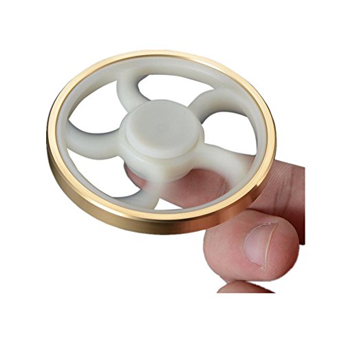 Tonsee New Style Hand Spinner Stress Relief Anxiety Stress Relief Toy (White)