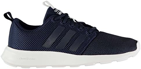 adidas Cloudfoam Swift Racer Trainers Mens Navy/White Athletic Sneakers Shoes (UK8) (EU42) (US8.5)