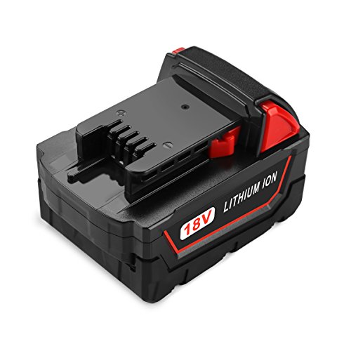 Energup 18V 5,0Ah Ersatz Akku für Milwaukee M18 M18B M18B 48-11-1820 48-11-1850 48-11-1828 48-11-1815 - 4