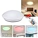 Produktbild LeMeiZhiJia 15W RGB+Warmweiß LED Deckenleuchte mit Fernbedienung Dimmbar - moderne rund Deckenlampe kinderzimmer Flur Wohnzimmer Lampe Schlafzimmer 15W RGB+Warmweiß)