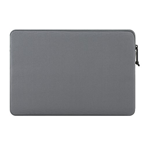 Incipio Truman Sleeve für Microsoft Surface Pro 4 / Pro (2017) – von Microsoft zertifizierte Schutzhülle [Type Cover Kompatibel | Außentasche | Stylus Halter | Nylon | Gepolstert | Verschiedene Farben] – Grau (MRSF-095-GRY) - 4