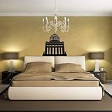 wandaufkleber kinder junge wandaufkleber weihnachten Royal Palace Wandtattoo für Wohnzimmer Schlafzimmer