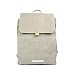 Produktbild Rucksack Frauen - Business Daypack für Damen Canvas Wasserabweisend - Alltags Tasche 13 Zoll Laptop A4 - RAWROW Kleiner Backpack (Hellgrau) (Champagne)