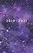 Produktbild 2019 - 2020: Weekly Planner Starting July 2019 - Dec 2020 | 5 x 8 Pocket Agenda | Appointment Calendar | 18 Month Organizer Book | Soft-Cover Purple Universe