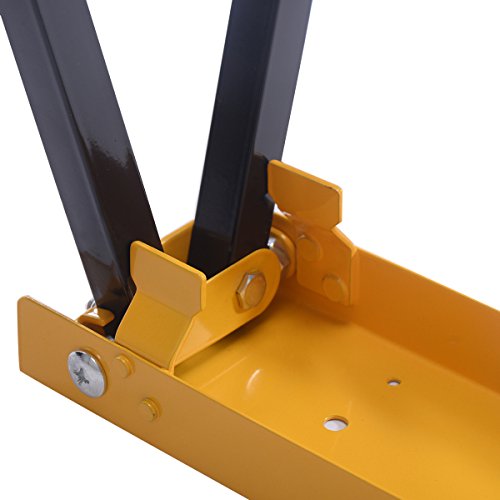 2er Set Gerüstbock Sägebock Holzsägebock Klappbock Arbeitsbock Unterstellbock Stützbock Klappbar Metall - 7