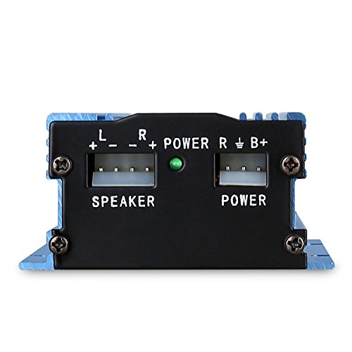 Car Hifi Set Potsdam kompaktes 2.0 System 600W Kompakt Amp Boxen LED-Effekt