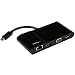Produktbild StarTech.com USB-C Multiport Adapter (für Laptops, 4K HDMI oder VGA, USB 3.0, USB C Reiseadapter, USB-C Mini Dockingstation)