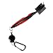 Produktbild Golf Bürste und Club Groove Cleaner mit 2 FT Retractable Seilrutsche Clean Pinsel