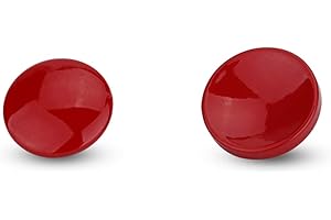 JJC SRB-2DR miękki przycisk zwalniania do aparatów z gniazdem zwalniającym migawkę (wypukła/wklęsła powierzchnia) - zestaw ciemnoczerwony