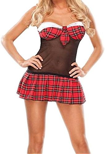 YayZai Women's Backless School Girls Student Uniform Sexy Lingerie