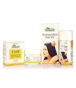 Vaipani Fair Day Moisturizing Cream 40 g+ Keshwardhini Hair Oil 100ml