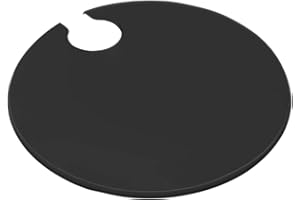 ULAPITHI Deckel Für Sous Vide Behälter, Sous-Vide Deckel Passt Auf Sous-Vide-Präzisionskocher,für Schonendes Kochen Herd Silikondeckel Bewahrt Feuchtigkeit Und Geschmack Mit Einem Sous-Vide-Kocher Schwarz