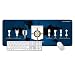 Produktbild SJYMKYC Inter Mailand Legendäre Super Large Mauspad Inter Mailand Geschenk Fußball Büro Tastatur Pad Tischset
