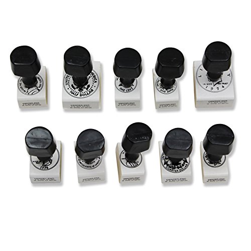 Coins: Heads & Tails Stamps Set by Center Enterprises
