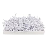 1 kg SizzlePak 200, Weiß, weißes Füll- und Polsterpapier zum Füllen, Polstern, Ausstopfen, Dekorieren