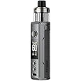 NEW VOOPOO DRAG S2 Vape Pod Kit - Compact POD MOD with All new PNP X Platform, 2500mAh Built-in Battery, 60W Output Power, Long-Lasting Performance - 2ml TBD - No Nicotine (Grey Metal)