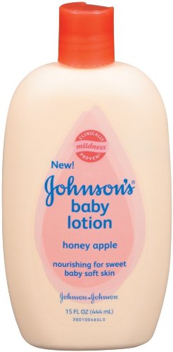 Preisvergleich Produktbild Baby Lotion, Honig Apfel, 15 Flüssigunzen (443 ml) - Johnson Johnson