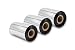 Produktbild vhbw 3X Thermo-Folie Thermotransferband schwarz 110mm für Fax Drucker Zebra 105SE, 105SL, Pax-Serie, S-Serie, S400, S4M, S600, Xi-Serie, Xi110