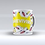  Taza cerámica desayuno regalo original Opositor oposiciones \"Sobreviviré\"