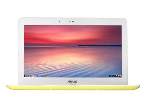 ASUS C300MA 13 3-inch Chromebook  Intel Celeron N2830 2 42GHz  2GB RAM  32GB Storage  WLAN  BT  Webcam  Integrated Graphics  Google Chrome   Yellow 