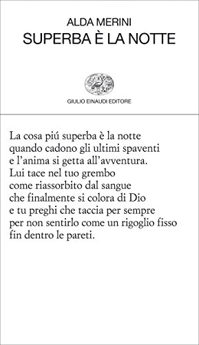 Superba è la notte (Collezione di poesia Vol. 286)
