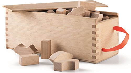 Preisvergleich Produktbild Kay Bojesen - Alphabet-Holzbausteine - natur