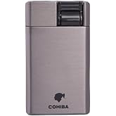 Cohiba Metal &Ccedil;akmak, Gunmetal Gri, Perde Alev &Ouml;zellikli
