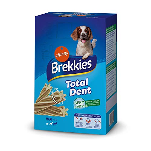 Brekkies Snacks para Perros Grandes Total Dent  -4 x 7 snacks- 1080 gr