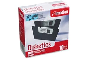 Imation productos – Imation – Discos de 3,5 ", ibm-formatted, DS/HD, 10/caja – se vende como 1 caja – rentable. – bajo par reduce la unidad de disquete. Desgaste – antiestático diseño. – Le. -