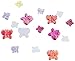 Produktbild Decopatch 18 Stück Cabochons Edelsteine aus Acryl - Schmetterlinge