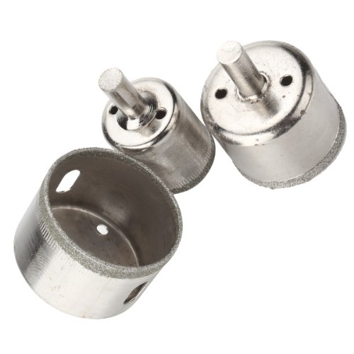 BQLZR 28 38 45mm 3pcs Diamant Hohlbohrer Fliesen Marmor Bohrkrone Diamantbohrer Neu - 2