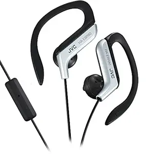 JVC HAEBR80S Sports Clip Headphones (Silver)