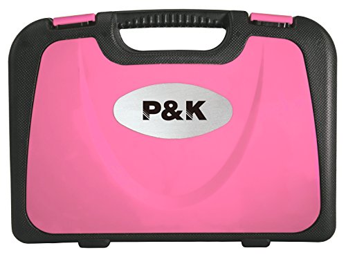135 Teilig Werkzeugset Werkzeugkoffer Werkzeugkasten Pink Rosa - 4