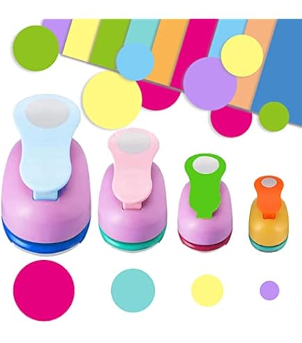 Fustellatrice Pesce Rayher - Diametro 2,54cm Per Carta E Cartoncino | Ideale Per Scrapbooking - Foto 11