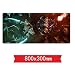 Produktbild IGIRC Mauspad,Interstellar war Speed Gaming Mouse pad,800X300mm Mousepad,Extended XXL Large Mousemat with 3mm-Thick Base,for notebooks, PC, D