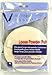 Victoria Vogue Loose Powder Puff (Round) (3-Pack) 4 inches diameter