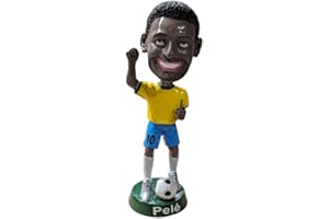 Fabbro Souvenir srl Gongolo Pelè Edson Arantes do Nascimento in resina altezza 20 cm Maglia Brasile