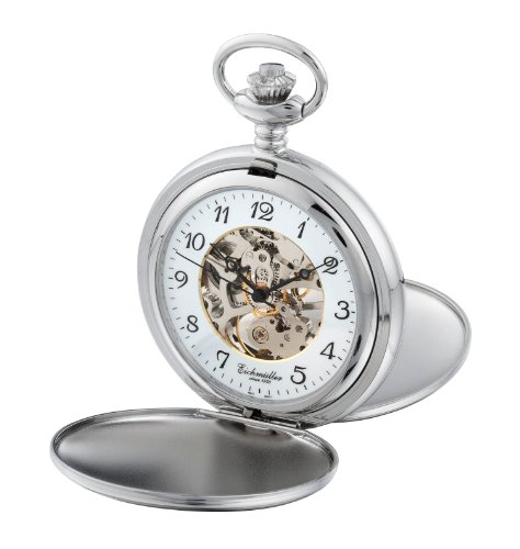 Skelett Taschenuhr Eichmller 8232 Lepine - mechanisch - poliert