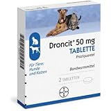Droncit Tabletten für Hunde/Katzen