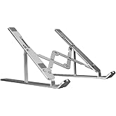 Blueforce AS-70 7 Stage Aluminum Portable Laptop Notebook Tablet Stand Foldable Portable Macbook Metal Stand 10 i