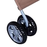 PawHut-Passeggino-per-Cani-Carrello-per-Animali-Domestici-Carrello-Carrozzina-75-x-45-x-97cm-caff