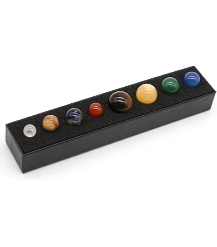 Sfera Di Cristallo Con Sistema Solare 3D – Incisione Laser, Modello Pianeti In Vetro, Base Dorata, 6 Cm – Regalo Per Appassionati Di Astronomia