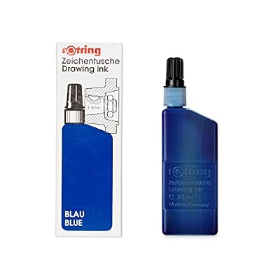 Rotring bleu 23ml d'encre de dessin