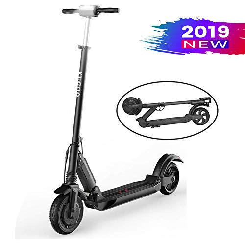 Dacestar Trottinette Electrique Kugoo S1, Charge maximale 120 kg,Datterie Longue portée de 30 km, Moteur 350W avec lumière LED, Pli Facile et Portable,Scooter électrique pour Ados et Mixte Adulte