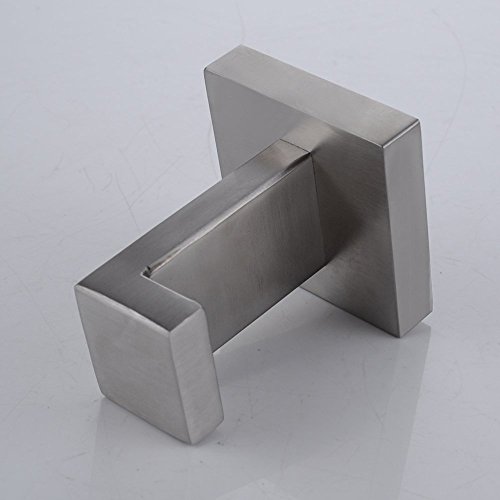 Glighone Handtuchhaken Bad Toilette Handtuch Haken Wandhalterung Kleiderhaken Mantel Haken Hut Haken gebürstetem Edelstahl - 2
