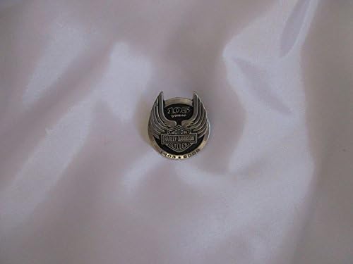 Item is next day delivery. Original Harley Davidson Pin Back with 2 Screws and Nails Shipping to France and England 4 Dome 6 Days